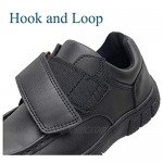 Apakowa Boys School Uniform Shoes Adjustable Strap Comfort Dress Loafer Shoes (Toddler/Little Kid/Big Kid)