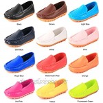 Femizee Toddler Boys Girls Loafers Shoes Casual Moccasin Slip On Dress Wedding Shoes for Kids