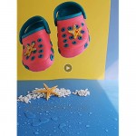 ETERNITY J. Kid's Cute Clog Cartoon Slide Sandals Garden Slip On Water Shoes Children Slide Beach Pool Shower Slippers Mules for Toddlers Boys Girls