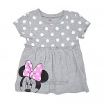 Disney Minnie Mouse Toddler Girls Short Sleeve Tunic Shirt & Legging Set