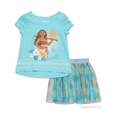 Disney Moana Girls T-Shirt and Skirt Set