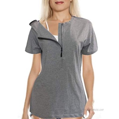 Women's Easy Port Access Chemo Shirts