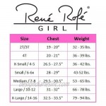 Rene Rofe Girl Undershirt Crew Neck Short Sleeve T Shirts 3 Pack