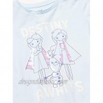 Spotted Zebra Girls' Disney Star Wars Marvel Frozen Princess Short-Sleeve T-Shirts