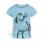Universal Studios Spirit Riding Free Little Girls 2 Pack T-Shirt White Blue 5