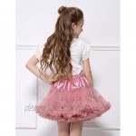 Baby Girls Tutu Skirt Princess Fluffy Soft Tulle Ballet Birthday Party Pettiskirt (9M-8T)