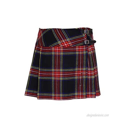 CLOUD KILT" Kilt Skirts for Women Scottish Tartan Pleated Mini Kilt Skirt Billie Kilt 16" & 18" Length