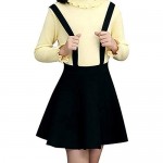Girls Suspender Skirt Overall Brace Strap A-Line Baby Kids Mini Dress Uniform School Outfits