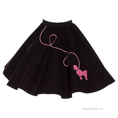 Hip Hop 50s Shop 1950s Poodle Skirt for Girls  Retro Felt Skirt  Children’s Costume for Halloween
