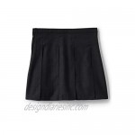 Lands' End School Uniform Girls Solid Box Pleat Skirt Top of Knee