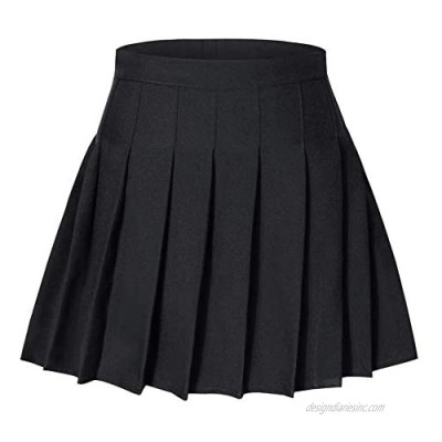 Tremour Kids School Uniforms Girls Pleated Skirt with Shorts 2 Years- 14 Years