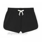 BTween Girl’s 4-Pack Comfy Fleece Lounge Shorts with Drawstring