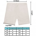 Resinta 6 Pack Dance Shorts Girls Bike Short Breathable and Safety 6 Color