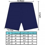 Ruisita 7 Pack Girls Shorts Solid Cotton Bike Shorts Underwear Dress Breathable and Safety