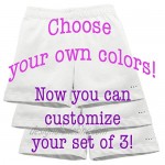 Sparkle Farms Choose 3 Pack of Girls Under Dress Shorts for Bike Uniform Skirts and Jumpers Dance and Playground Modesty