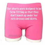 Sparkle Farms Choose 3 Pack of Girls Under Dress Shorts for Bike Uniform Skirts and Jumpers Dance and Playground Modesty
