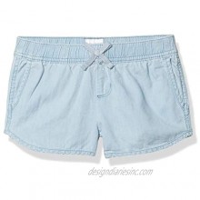 The Children's Place Girls' Denim Pull on Shorts
