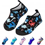 MULINSEN Water Shoes for Kids Girls Boys Toddler Kids Swim Water Shoes Quick Dry Non-Slip Skin Barefoot Pool Shoes Baby Aqua Socks for Boy Girl Child Beach Outdoor Sports