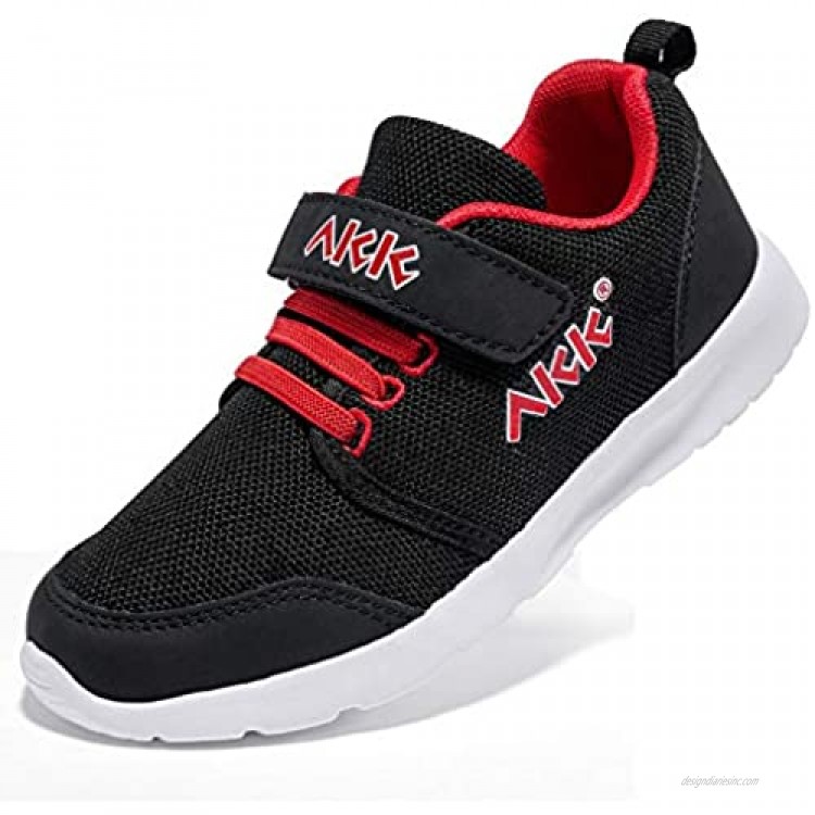 Akk Kids Sneakers for Boys Girls - Lightweight Walking Shoes Comfortable Children Athletic Tennis Running Sneakers