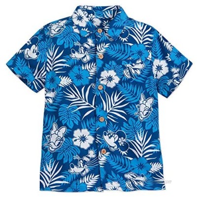 Disney Mickey Mouse and Friends Aloha Shirt for Boys Hawaii Multi