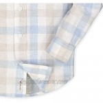 Hope & Henry Boys' Linen Button Down Shirt