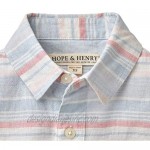 Hope & Henry Boys' Short Sleeve Button Down Shirt