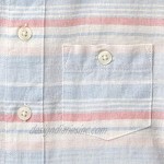 Hope & Henry Boys' Short Sleeve Button Down Shirt