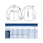 Spring&Gege Boys Casual Long Sleeve Button Down Shirt Plaid Jacquard Shirt (5-14 Years)