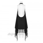 Nite closet Gothic Vest for Women Sleeveless Punk Rock Clothing Dress Steampunk Skirt