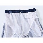Akula Boys' Printed Swim Trunks Beach Board Shorts with Pockets