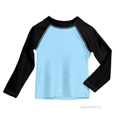 City Threads Baby Rash Guard in Long and Short Sleeves with SPF50+ Made in USA