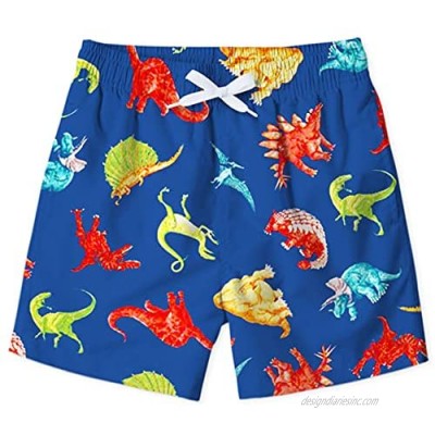 Cozople Swim Trunks Boys Toddler Bathing Suits for Kids Swimwear Quick Dry Swimsuit with Mesh Lining 2-7 Years