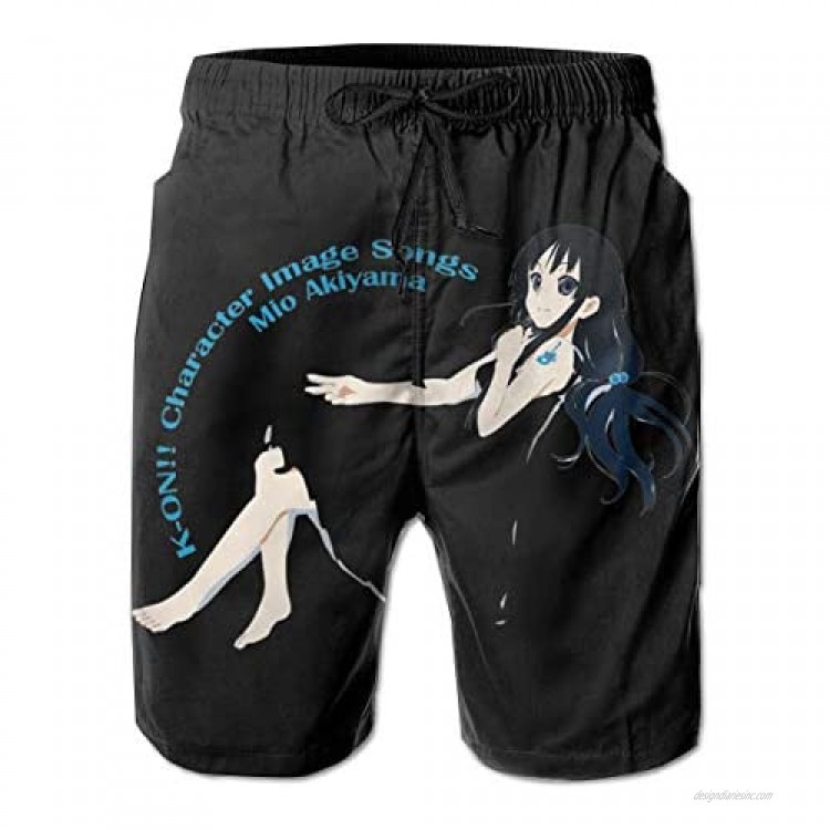 GFBDBZ Anime Naruto Uchiha Sasuke Mans Quick Dry Beach Board Shorts Sports Swim Trunks