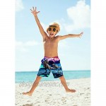 UNIFACO Boys' Swim Trunks Quick 3D Print Dry Waterproof Bathing Suits for 5-14 Years