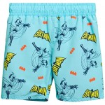 Warner Bros. Boys Batman Swim Trunk Shorts - Batman and Justice League (Toddler/Boys)