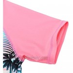 BAOHULU Girls Swimsuit Two Piece Tankini UPF 50+ UV Protective Rash Guard Set 3-12 Years