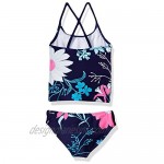 Kanu Surf Girls' Charlotte Flounce Tankini Beach Sport 2-Piece Swimsuit