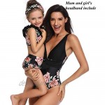 Mommy and Me Matching Family Swimsuit Ruffle Women Swimwear Kids Children Toddler Bikini Bathing Suit Beachwear Sets