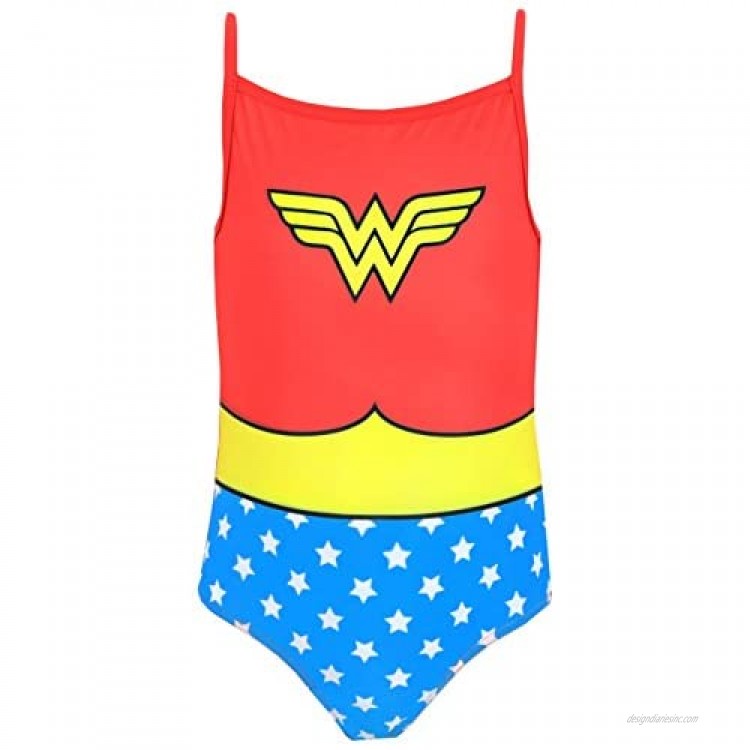 Wonder Woman Girls' Swimsuit