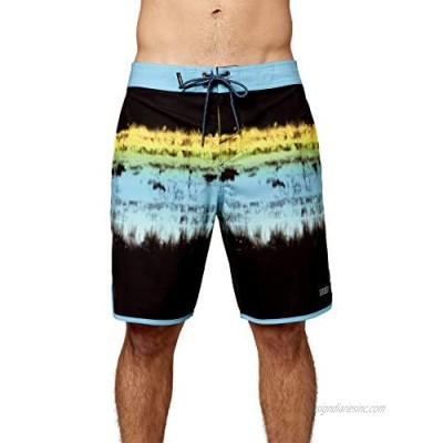 O'NEILL Men's Water Resistant Stretch Volley Swim Boardshort  19 Inch Outseam | Mid-Length Swimsuit |