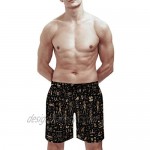Stazary Mens Swim Trunks Quick Dry Summer Beach Board Shorts with Mesh Lining