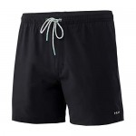 HUK Men's Volley 5.5 Elastic Waist Quick-Dry Swim Shorts