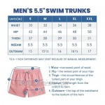 maamgic Mens 5 Swim Trunks Quick Dry Lightweight Bathing Suits with Mesh Lining Swimsuit Swim Shorts Swimwear
