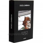 Dolce & Gabbana Coconuts Print Men's Midi Brief White/Multi