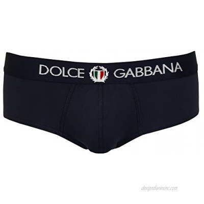 Dolce & Gabbana Sport Crest Men's Brando Brief  Navy