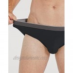 GYS Men's Bamboo Briefs Underwear Multipack Breathable Lightweight Tagless Briefs 4-Pack