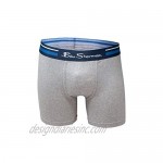 Ben Sherman Men's underwear Ultra Soft Microfiber Boxer Briefs With Contoured Support Pouch
