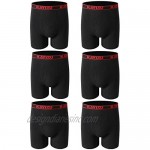 KAYIZU Brand Men's Underwear Ultimate Soft Cotton Boxer Brief (6-Pack)