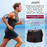 Rocky Men's Boxer Briefs Performance Underwear 4-Way Stretch - 2 Pack