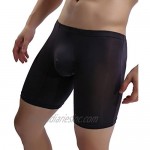 Winday Men's Briefs Breathable Ice Silk Sports-Inspired Underwear Boxer Briefs